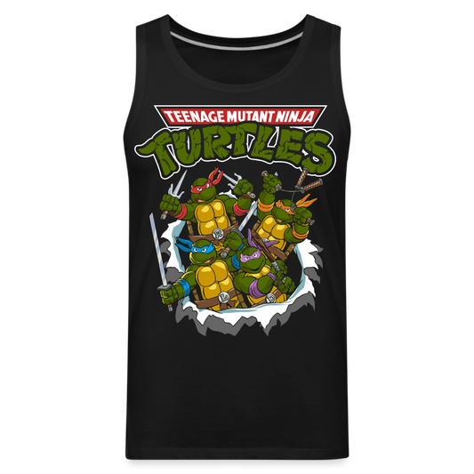 Turtle Power - Men’s Premium Tank - black