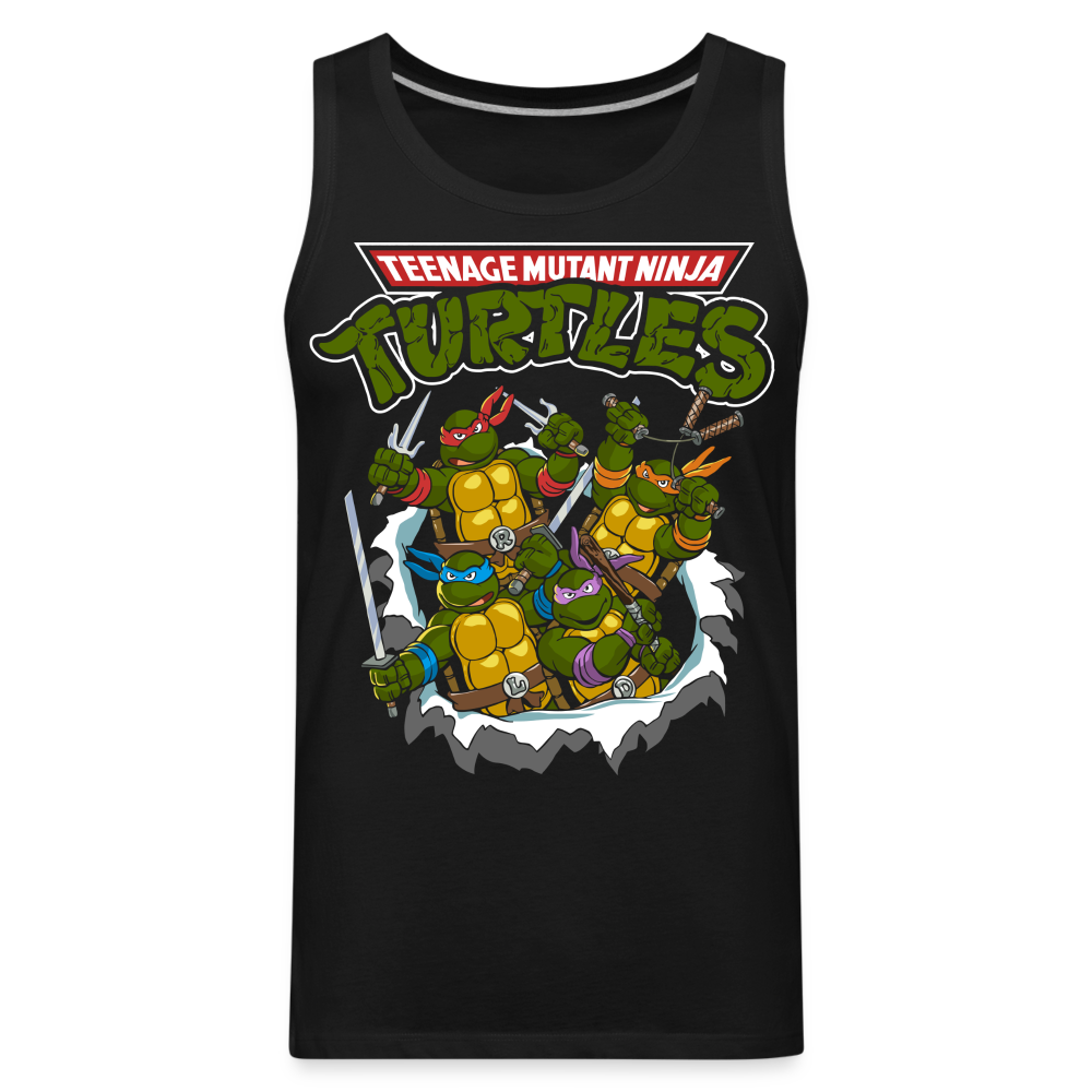 Turtle Power - Men’s Premium Tank - black