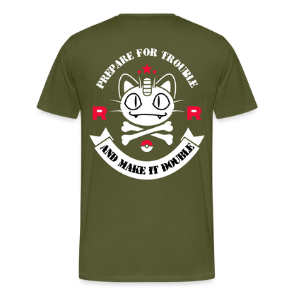 Prepare For Trouble - Men's Premium T-Shirt - olive green