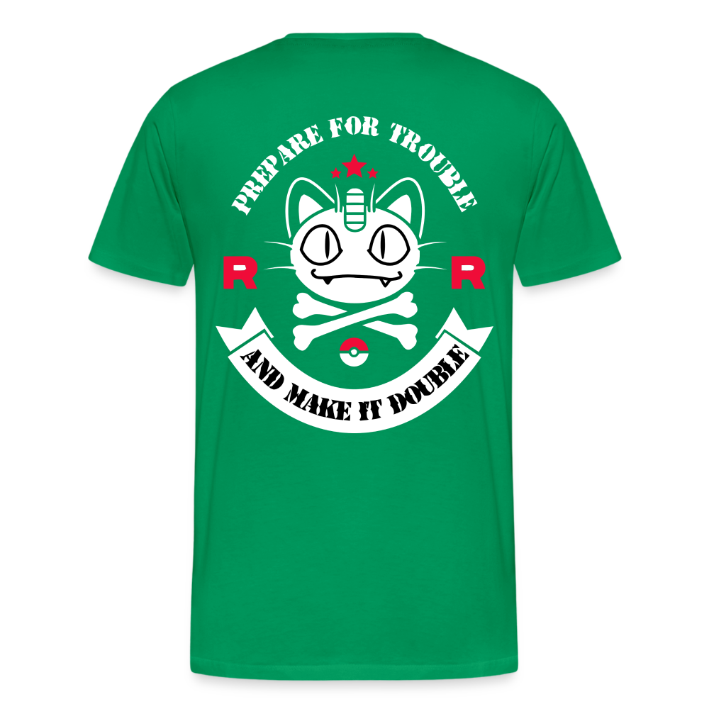 Prepare For Trouble - Men's Premium T-Shirt - kelly green