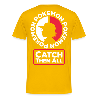 Catch Them All - Men's Premium T-Shirt - sun yellow