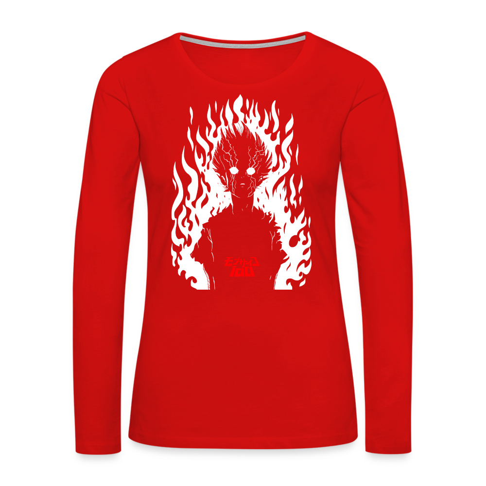 100% - Women's Premium Long Sleeve T-Shirt - red