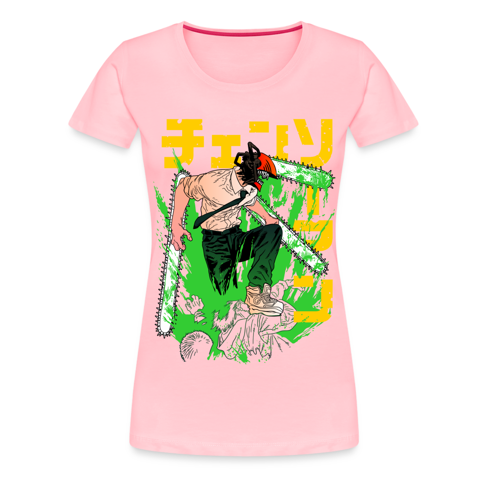 Chainsaw Man - Women’s Premium T-Shirt - pink