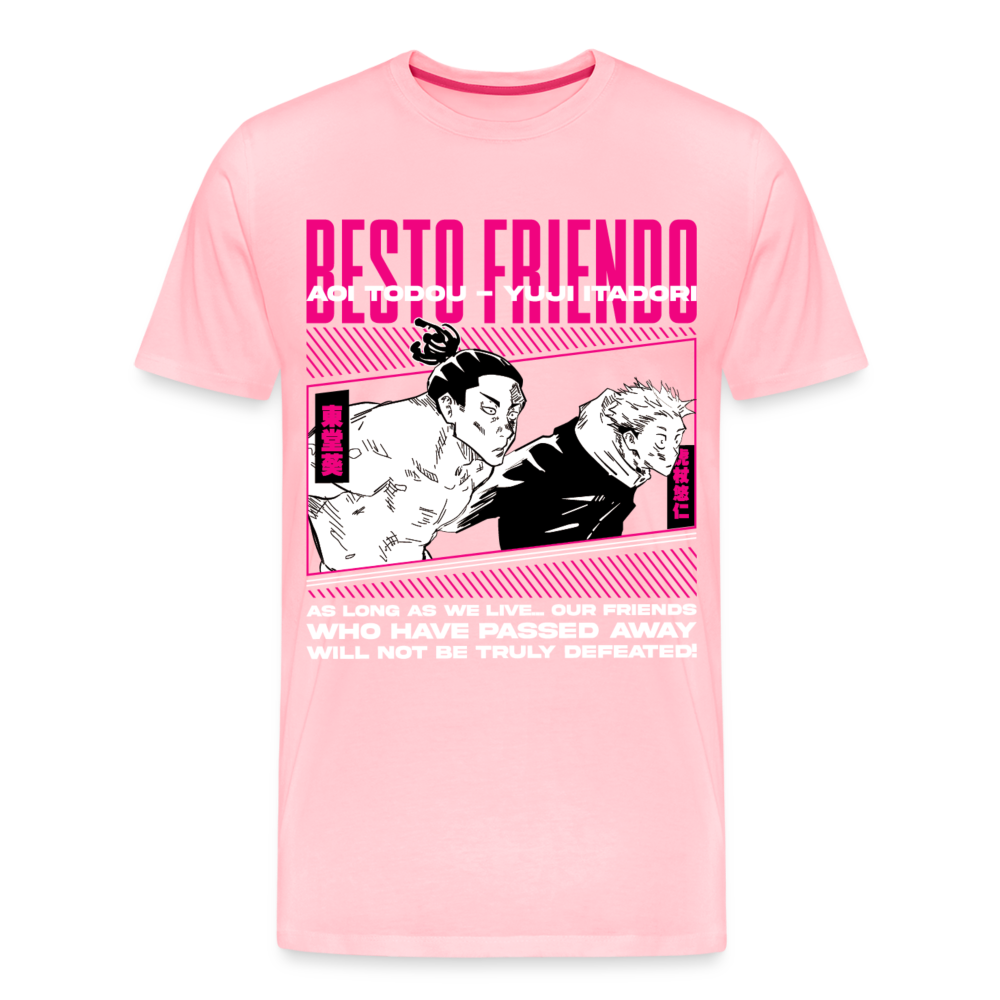Besto Friendo - Men's Premium T-Shirt - pink