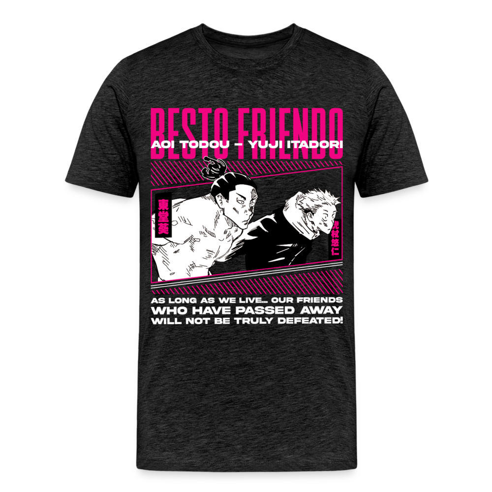 Besto Friendo - Men's Premium T-Shirt - charcoal grey