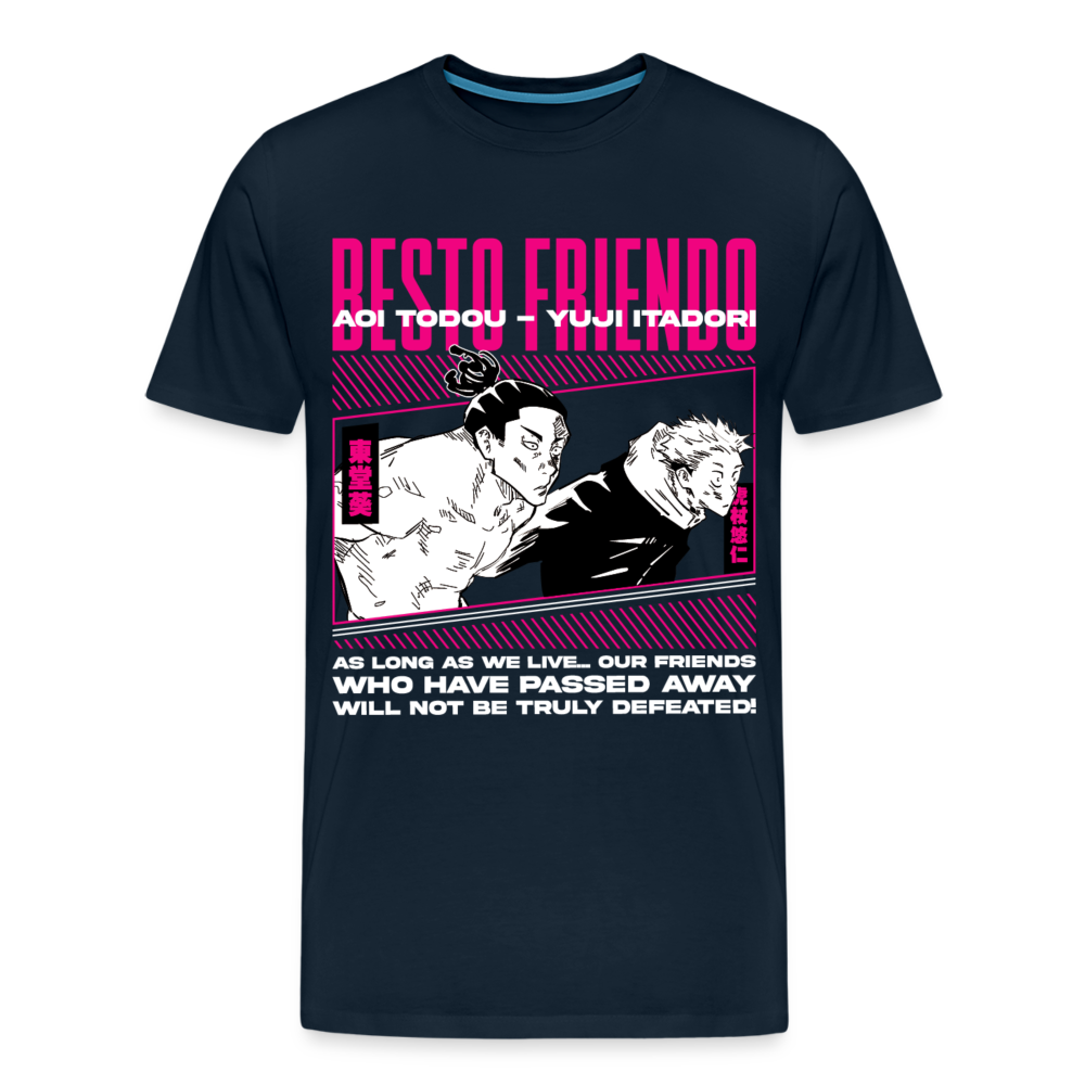 Besto Friendo - Men's Premium T-Shirt - deep navy