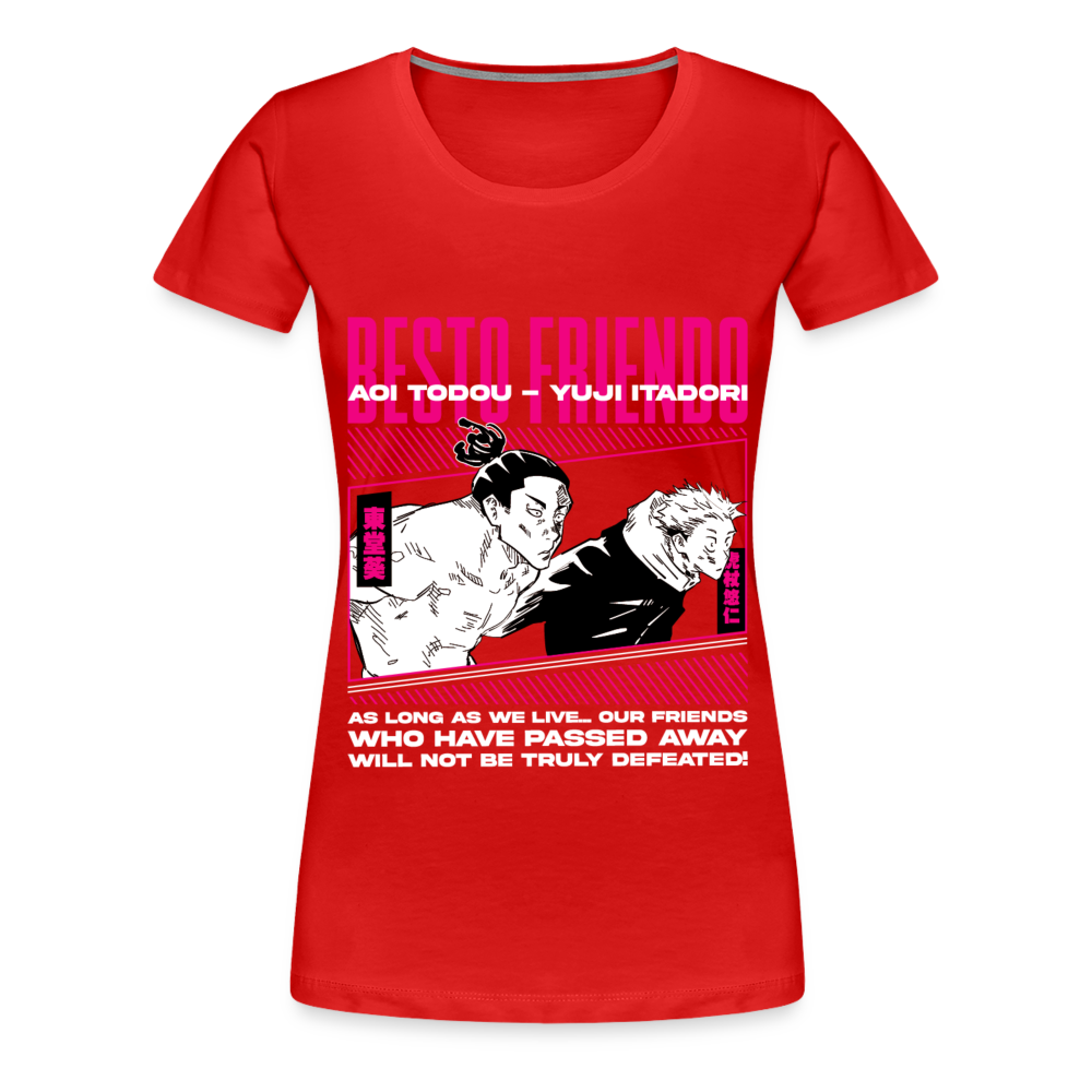 Besto Friendo - Women’s Premium T-Shirt - red