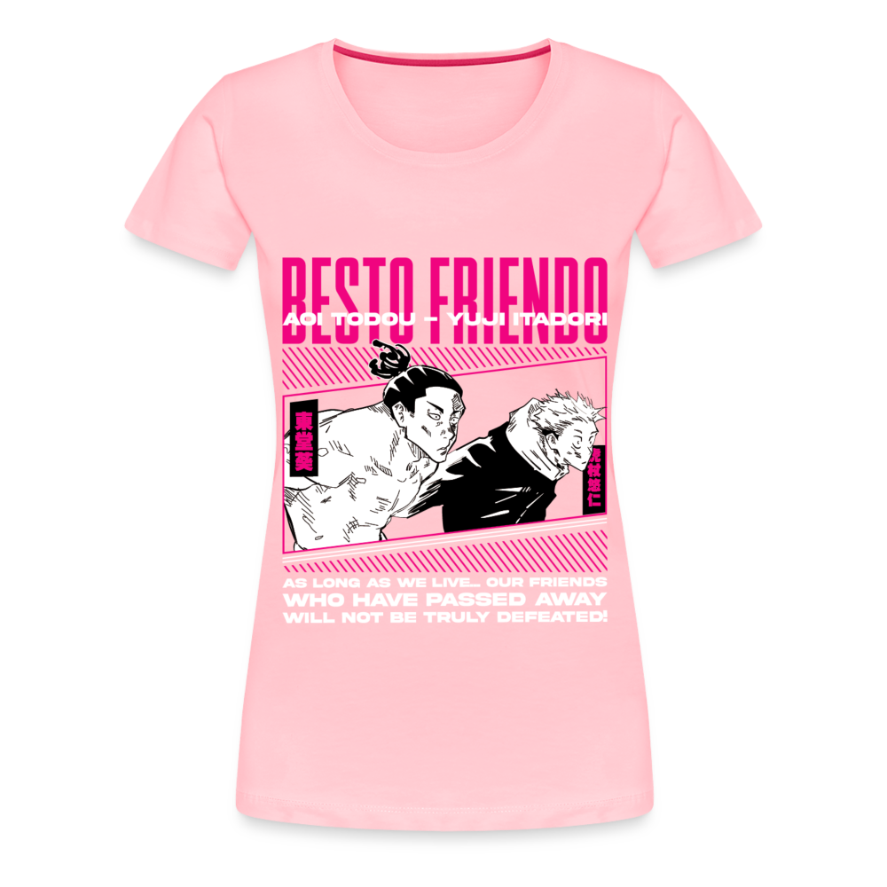 Besto Friendo - Women’s Premium T-Shirt - pink