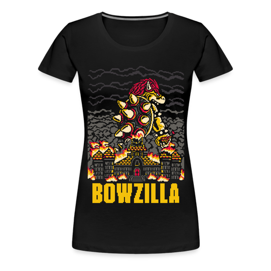 Bowzilla - Women’s Premium T-Shirt - black