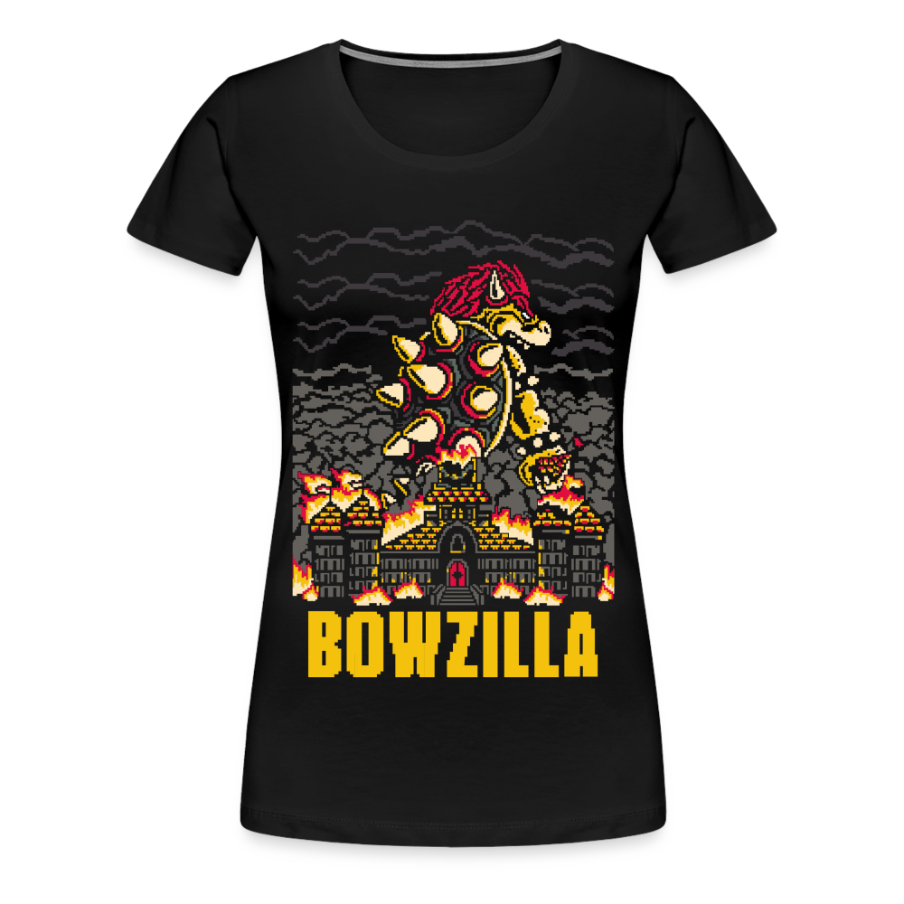 Bowzilla - Women’s Premium T-Shirt - black