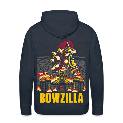 Bowzilla - Men’s Premium Hoodie - navy