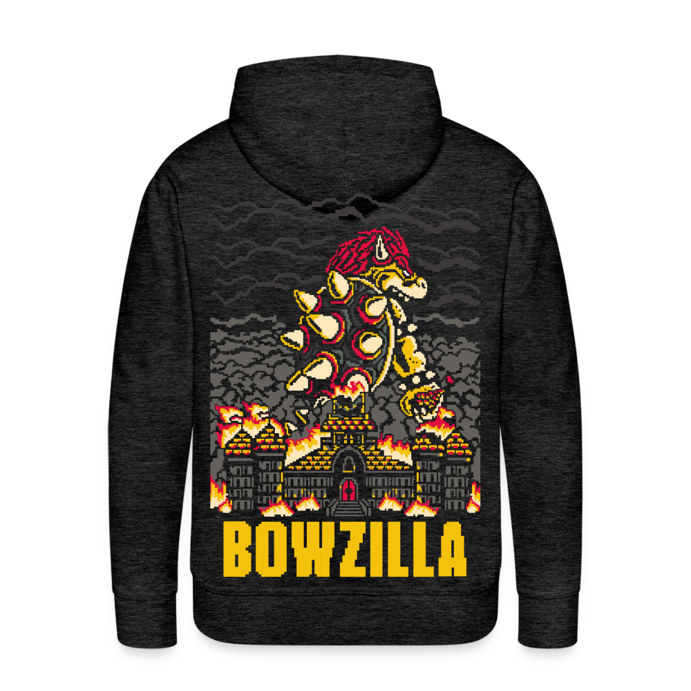 Bowzilla - Men’s Premium Hoodie - charcoal grey
