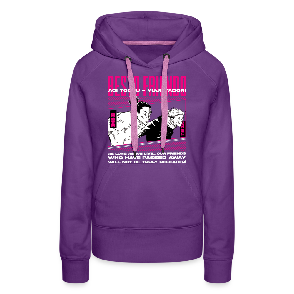 Besto Friendo - Women’s Premium Hoodie - purple 