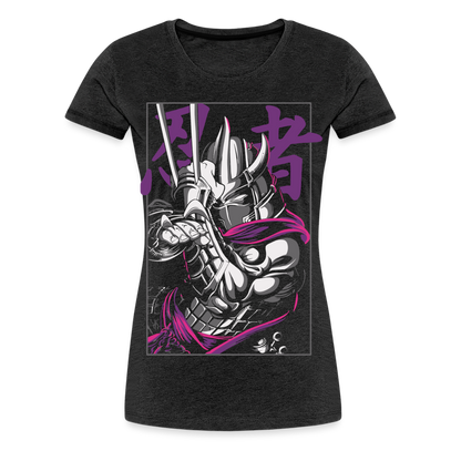 Shredder - Women’s Premium T-Shirt - charcoal grey