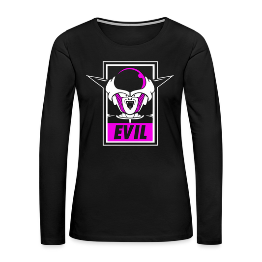 Evil! - Women's Premium Long Sleeve T-Shirt - black