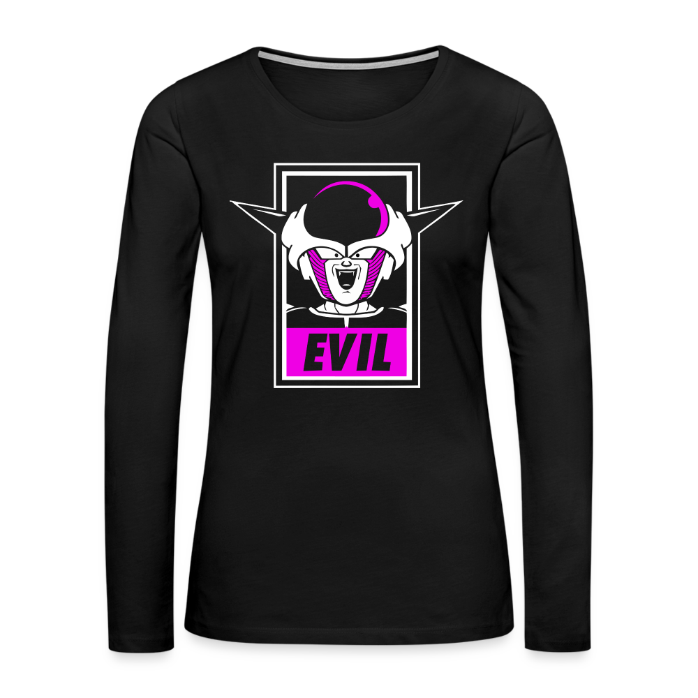 Evil! - Women's Premium Long Sleeve T-Shirt - black