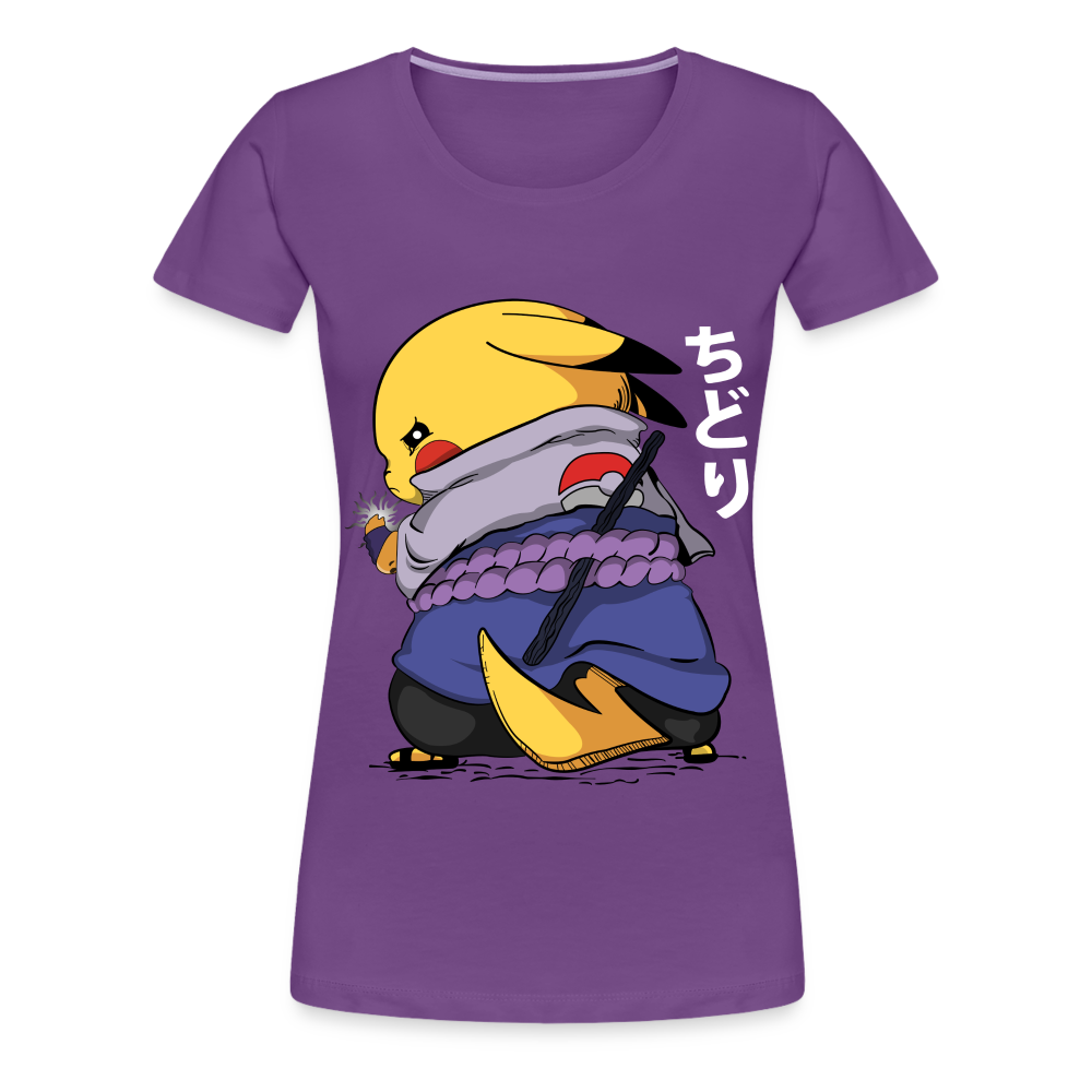 Chidorichuuuu - Women’s Premium T-Shirt - purple