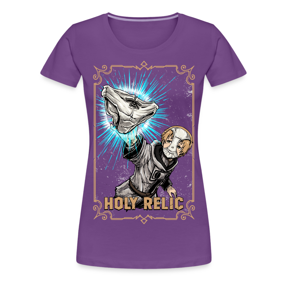 Holy Relic - Women’s Premium T-Shirt - purple