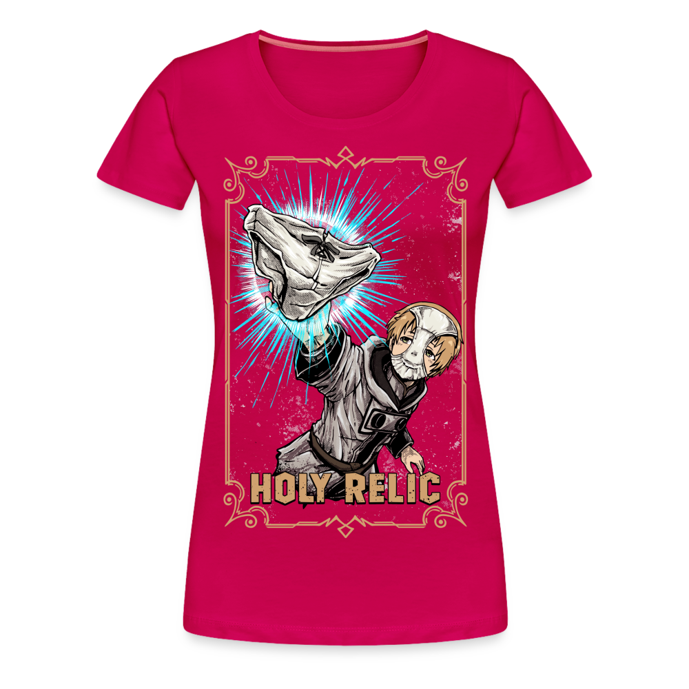 Holy Relic - Women’s Premium T-Shirt - dark pink