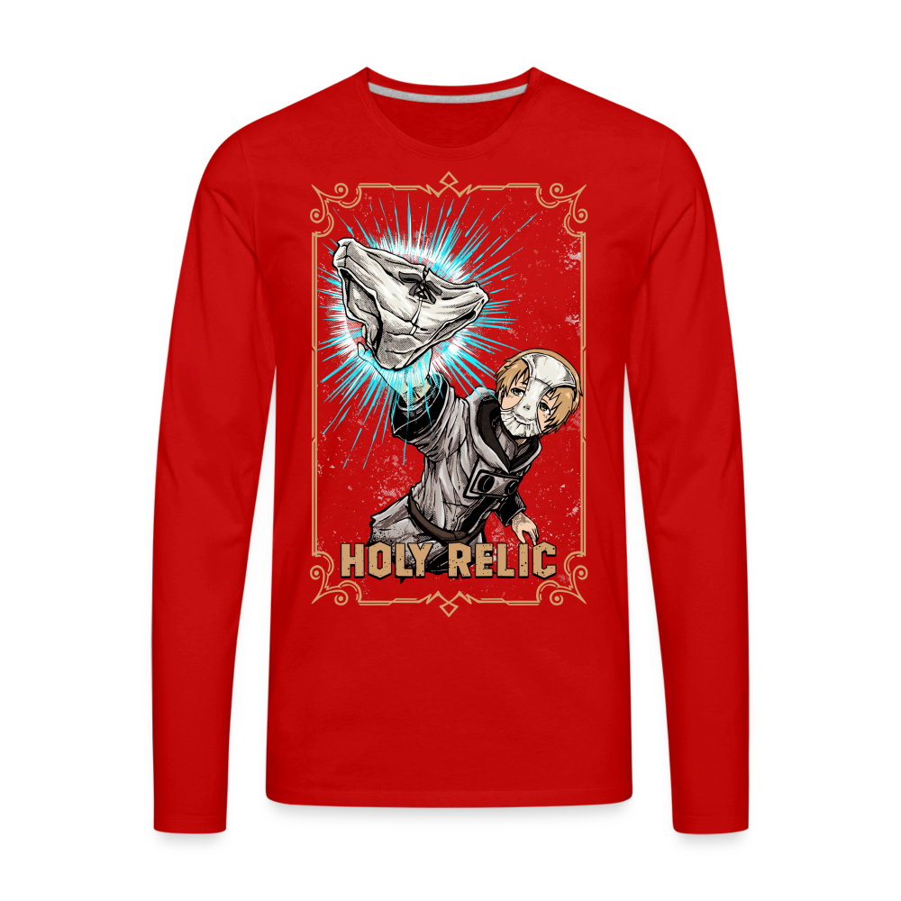 Holy Relic - Men's Premium Long Sleeve T-Shirt - red