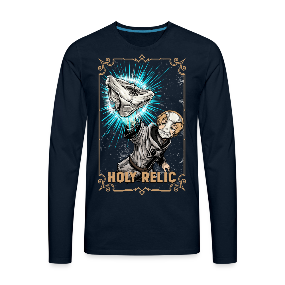Holy Relic - Men's Premium Long Sleeve T-Shirt - deep navy
