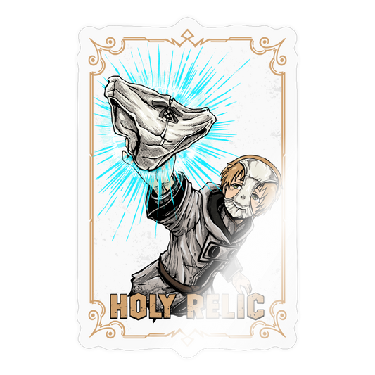 Holy Relic - Sticker - transparent glossy