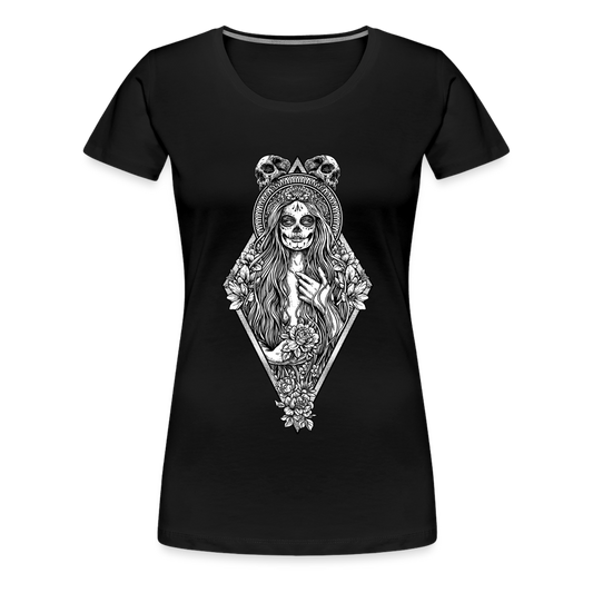La Llorona (White) - Women’s Premium T-Shirt - black