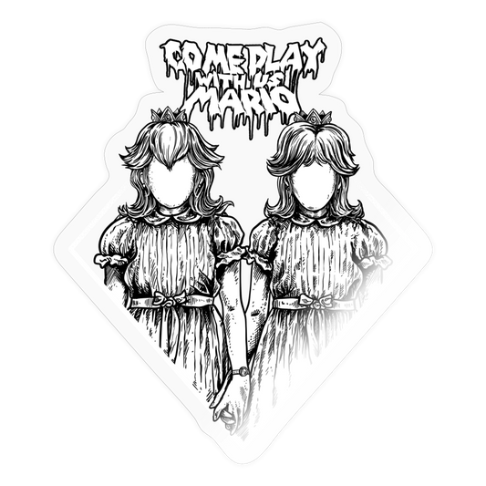 Come Play With Us - Sticker - transparent glossy