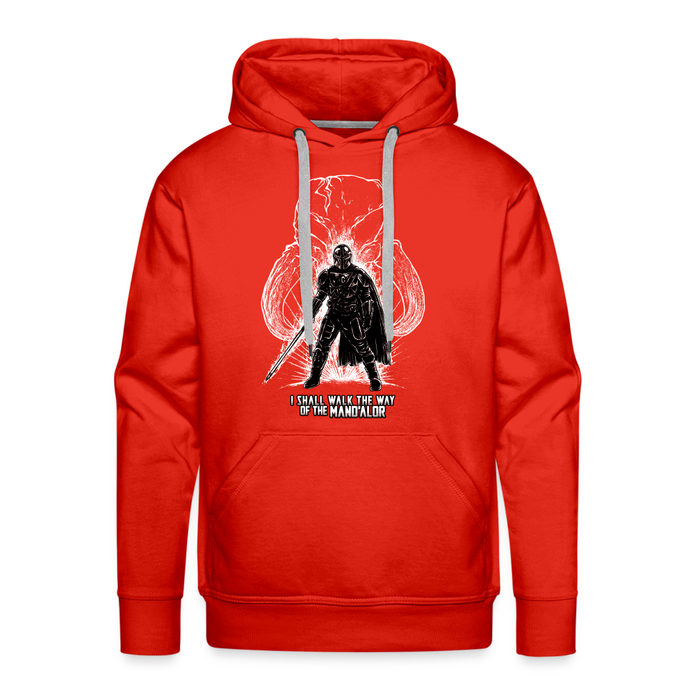 This is the Way - Men’s Premium Hoodie - red