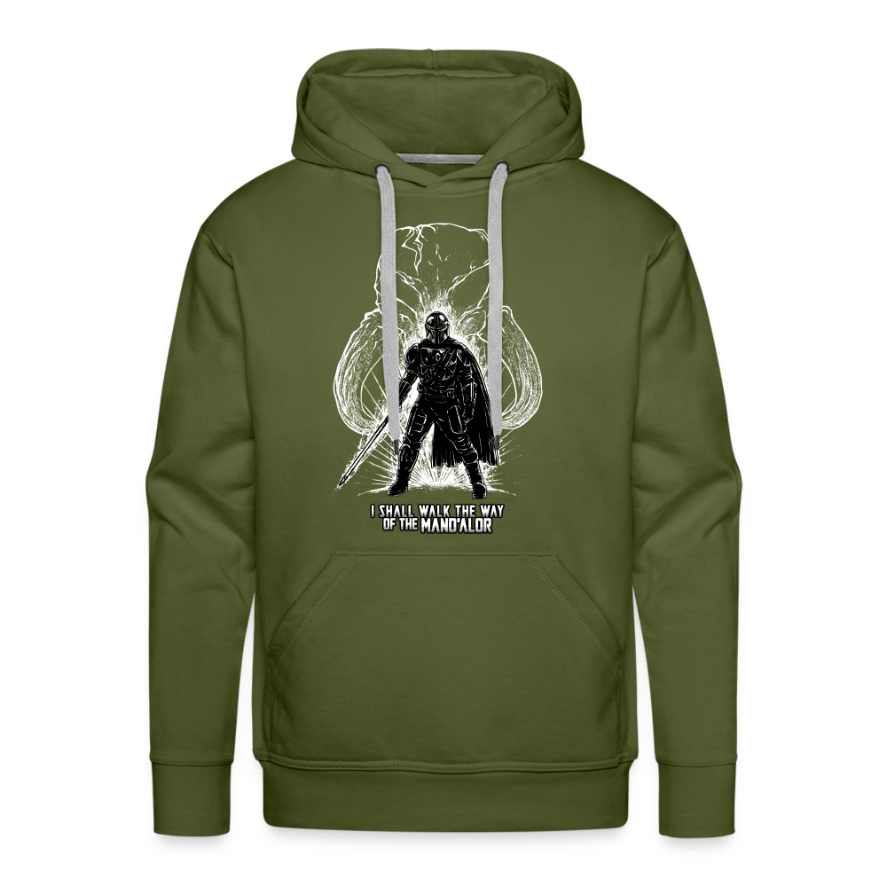 This is the Way - Men’s Premium Hoodie - olive green
