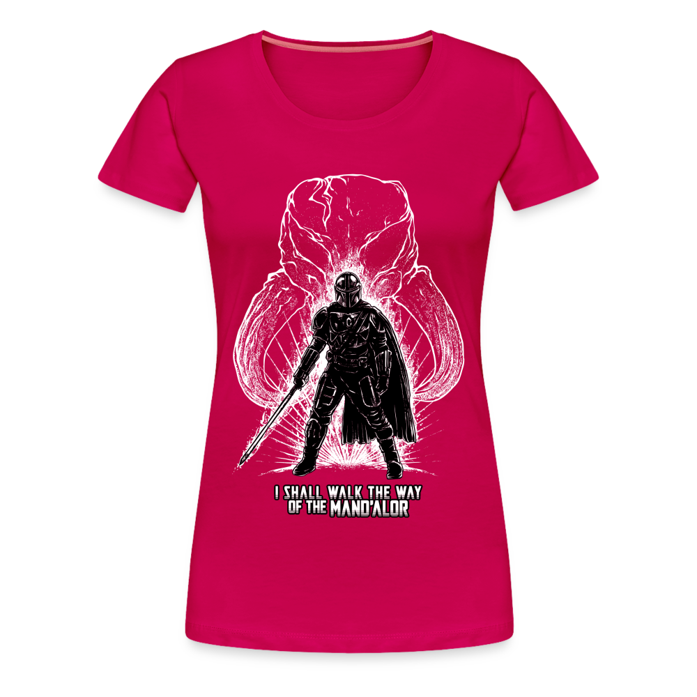 This is the Way - Women’s Premium T-Shirt - dark pink