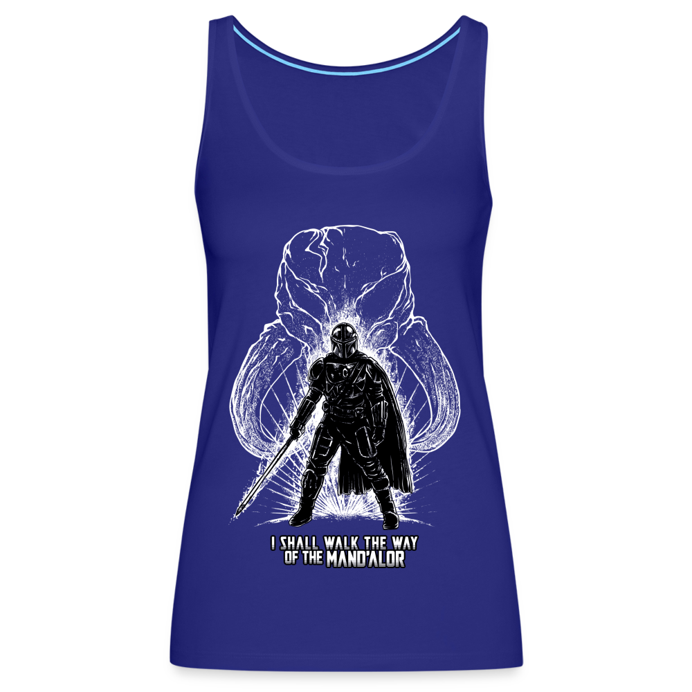 This is the Way - Women’s Premium Tank Top - royal blue
