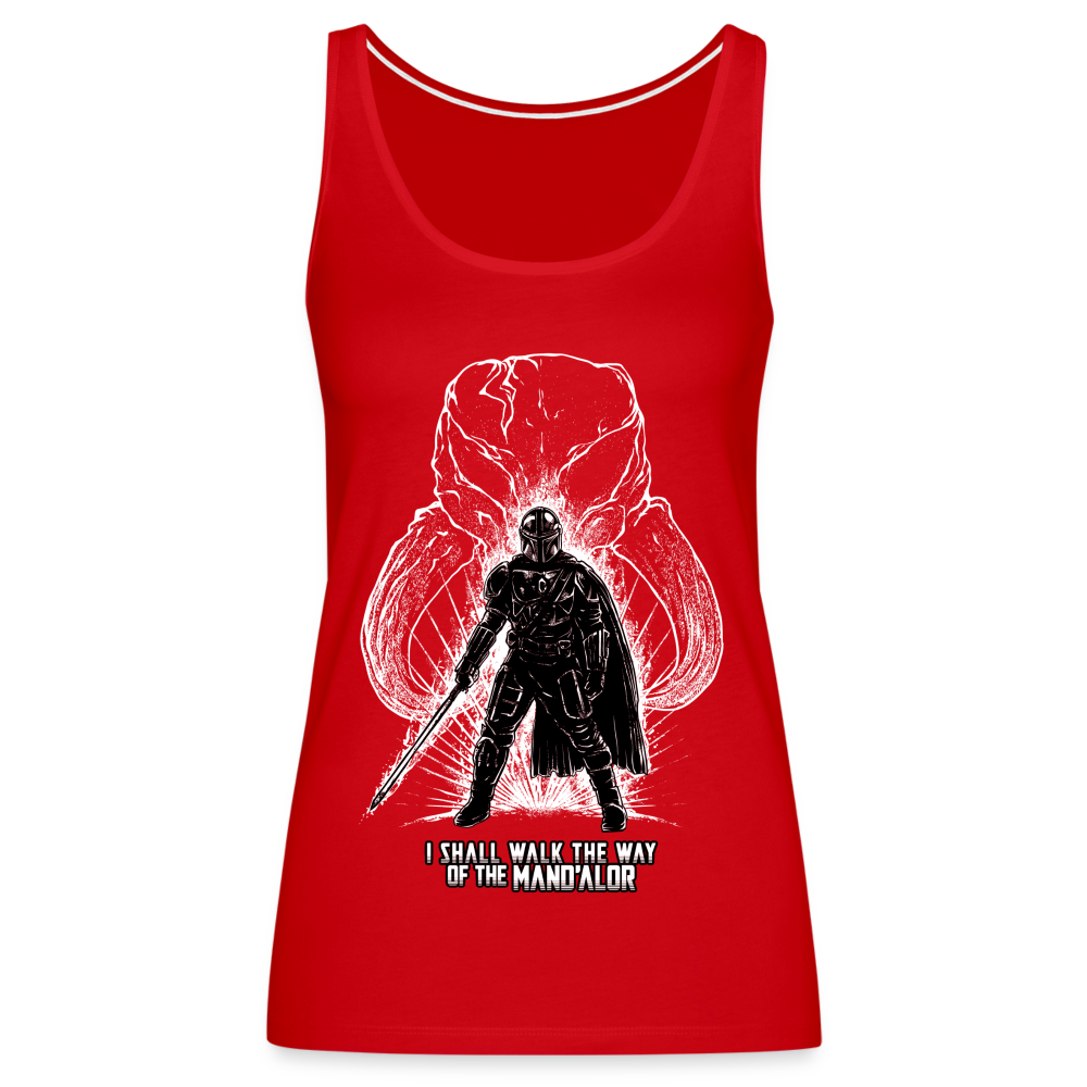 This is the Way - Women’s Premium Tank Top - red