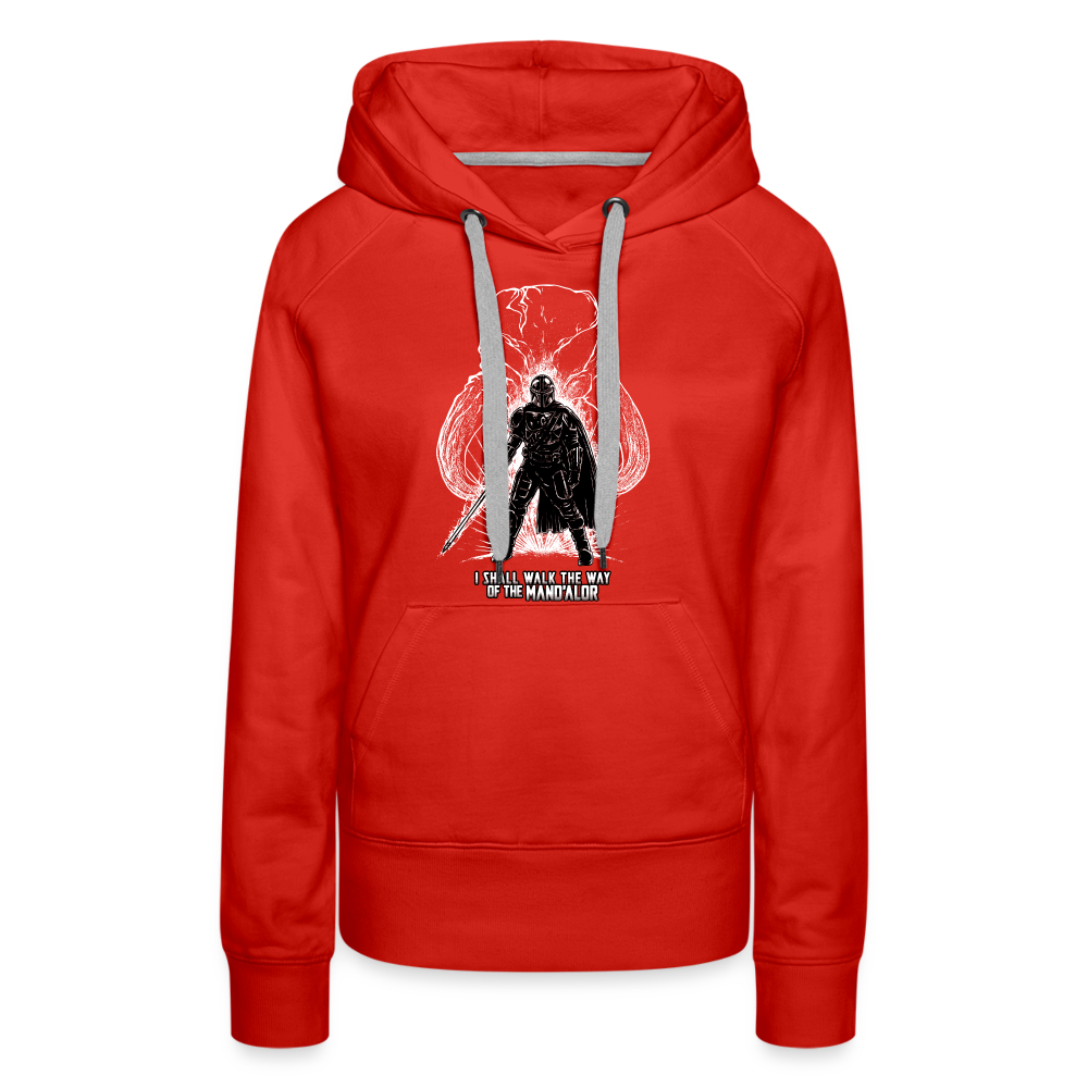 This is the Way - Women’s Premium Hoodie - red