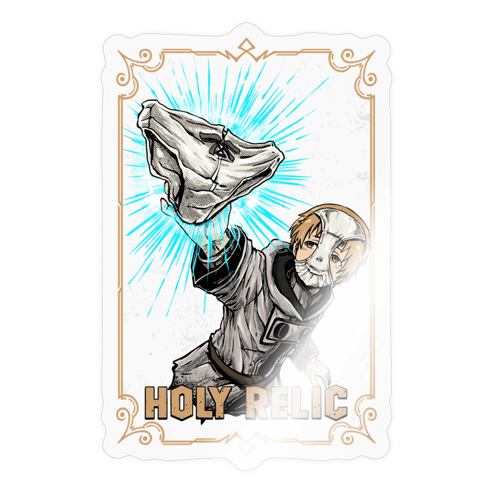 Holy Relic - Sticker - transparent glossy