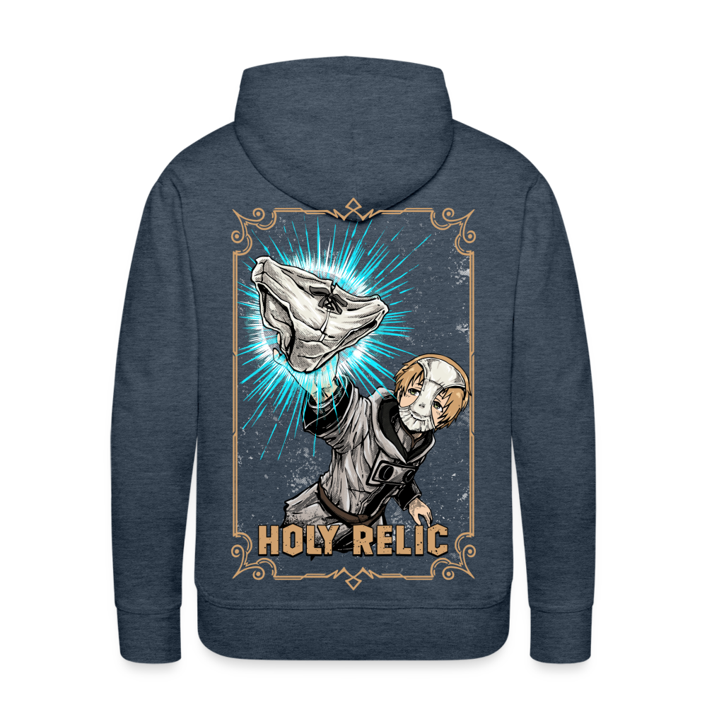 Holy Relic - Men’s Premium Hoodie - heather denim